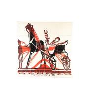 Pre-owned Silk scarves Hermès Vintage , Multicolor , Dames