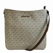 Pre-owned Canvas shoulder-bags Michael Kors Pre-owned , White , Dames