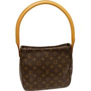 Pre-owned Canvas louis-vuitton-bags Louis Vuitton Vintage , Brown , Da...