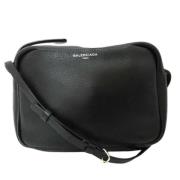 Pre-owned Leather crossbody-bags Balenciaga Vintage , Black , Dames