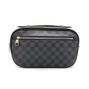 Pre-owned Canvas louis-vuitton-bags Louis Vuitton Vintage , Gray , Dam...