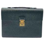 Pre-owned Leather louis-vuitton-bags Louis Vuitton Vintage , Black , D...