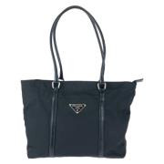 Pre-owned Canvas prada-bags Prada Vintage , Black , Dames