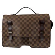 Pre-owned Canvas louis-vuitton-bags Louis Vuitton Vintage , Brown , Da...