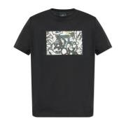 T-shirt met print PS By Paul Smith , Black , Heren