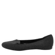 Pre-owned Fabric flats Yves Saint Laurent Vintage , Black , Dames