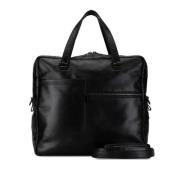 Pre-owned Leather louis-vuitton-bags Louis Vuitton Vintage , Black , D...