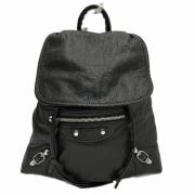 Pre-owned Leather backpacks Balenciaga Vintage , Black , Dames