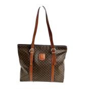 Pre-owned Canvas totes Celine Vintage , Brown , Dames