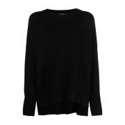 Round-neck Knitwear Lisa Yang , Black , Dames