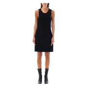 Capuchon Mini Jurk Courrèges , Black , Dames