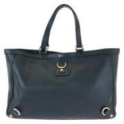 Pre-owned Leather gucci-bags Gucci Vintage , Black , Dames