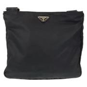 Pre-owned Canvas prada-bags Prada Vintage , Black , Dames