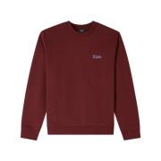 Fleece Standard College Sweatshirt A.p.c. , Brown , Heren