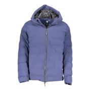 Blauwe Hoodie met Zakken en Logo U.s. Polo Assn. , Blue , Heren