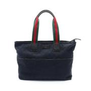 Pre-owned Canvas gucci-bags Gucci Vintage , Black , Dames