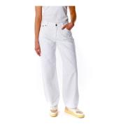 Casual Lage Taille Jeans Dr. Denim , White , Dames