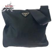 Pre-owned Canvas prada-bags Prada Vintage , Black , Dames