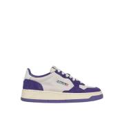 Vintage Stijl Lage Top Sneakers Autry , Purple , Dames