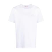 Witte T-shirts & Polos voor mannen Marni , White , Heren