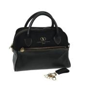 Pre-owned Nylon handbags Valentino Vintage , Black , Dames