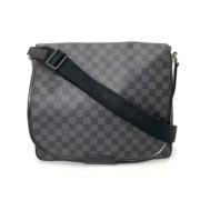 Pre-owned Canvas louis-vuitton-bags Louis Vuitton Vintage , Black , Da...