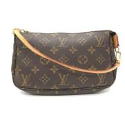 Pre-owned Canvas louis-vuitton-bags Louis Vuitton Vintage , Brown , Da...