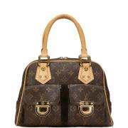 Pre-owned Canvas louis-vuitton-bags Louis Vuitton Vintage , Brown , Da...