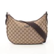 Pre-owned Canvas gucci-bags Gucci Vintage , Brown , Dames