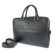 Pre-owned Leather louis-vuitton-bags Louis Vuitton Vintage , Black , D...