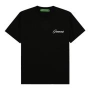 Zwarte Crewneck Geborduurde T-shirts en Polos Garment Workshop , Black...