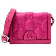 Pre-owned Leather gucci-bags Gucci Vintage , Pink , Dames