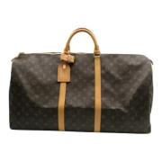 Pre-owned Canvas travel-bags Louis Vuitton Vintage , Brown , Dames