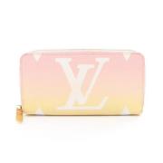 Pre-owned Canvas wallets Louis Vuitton Vintage , Pink , Dames