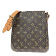 Pre-owned Canvas louis-vuitton-bags Louis Vuitton Vintage , Brown , Da...