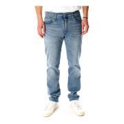 Slim Fit Stretch Denim Jeans Levi's , Blue , Heren