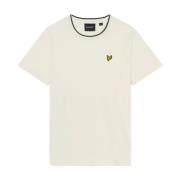 Gestreept T-shirt Lyle & Scott , Beige , Heren