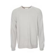 Raglan Crewneck Sweater Closed , Gray , Heren