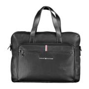 Moderne Laptoptas Zwart Tommy Hilfiger , Black , Heren