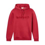 Veelzijdige Comfort Hoodie Timberland , Red , Heren