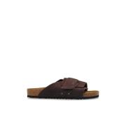 Sandalen Kyoto Birkenstock , Brown , Heren