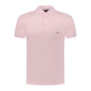 Roze Polo Shirt 31 Collectie Tommy Hilfiger , Pink , Heren