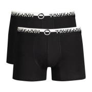 Heren Boxershorts Zwart Trussardi , Black , Heren