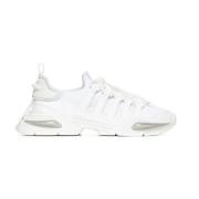 Witte Mesh Airmaster Sneakers Dolce & Gabbana , White , Heren