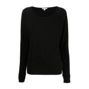 Vintage Terry Sweatshirt James Perse , Black , Dames