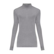 Wollen Turtleneck Hanro , Gray , Heren