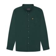 Flanellen Shirt voor Mannen Lyle & Scott , Green , Heren