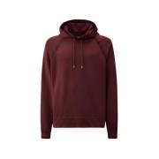 Lichte Fleece Logo Hoodie C.p. Company , Purple , Heren