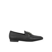 Metal Stirrup Loafer Alma EN Pena , Black , Dames