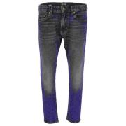 Stijlvolle Broeken voor Modeliefhebbers Versace Jeans Couture , Blue ,...